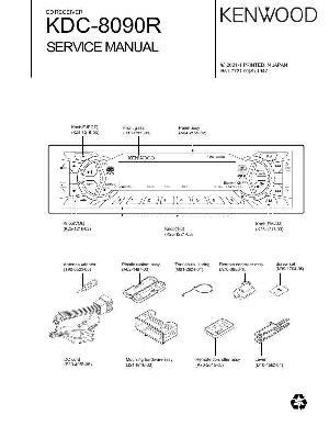 Сервисная инструкция Kenwood KDC-8090R ― Manual-Shop.ru