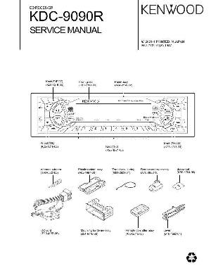 Service manual Kenwood KDC-9090R ― Manual-Shop.ru