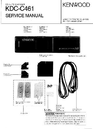 Сервисная инструкция Kenwood KDC-C461 ― Manual-Shop.ru