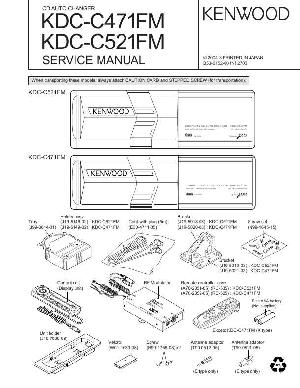 Сервисная инструкция Kenwood KDC-C471FM, KDC-C521FM ― Manual-Shop.ru