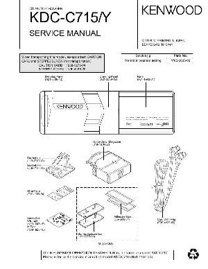 Сервисная инструкция Kenwood KDC-C715 ― Manual-Shop.ru