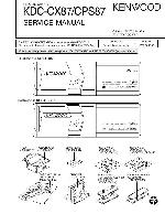 Service manual Kenwood KDC-CPS89