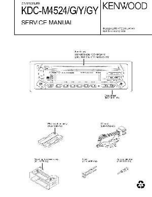 Service manual Kenwood KDC-M4524 ― Manual-Shop.ru