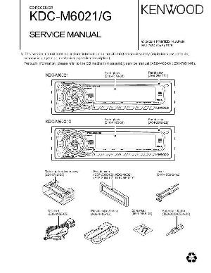 Service manual Kenwood KDC-M6021 ― Manual-Shop.ru