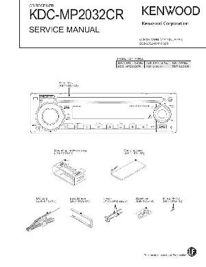 Сервисная инструкция Kenwood KDC-MP2032CR ― Manual-Shop.ru