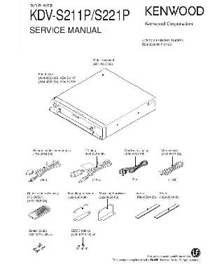 Сервисная инструкция Kenwood KDV-S211P, S221P ― Manual-Shop.ru