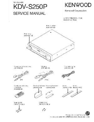 Сервисная инструкция Kenwood KDV-S250P ― Manual-Shop.ru