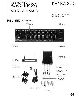 Сервисная инструкция Kenwood KGC-4042A ― Manual-Shop.ru