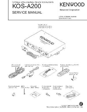 Сервисная инструкция Kenwood KOS-A200 ― Manual-Shop.ru