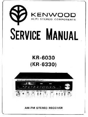 Сервисная инструкция Kenwood KR-6030, KR-6330 ― Manual-Shop.ru