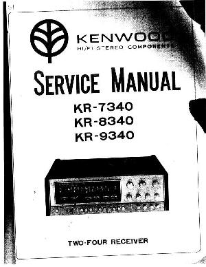 Service manual Kenwood KR-7340, KR-8340, KR-9340 ― Manual-Shop.ru