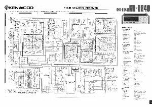 Сервисная инструкция Kenwood KR-8040, KR-8840 (sch)  ― Manual-Shop.ru