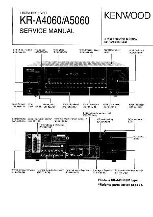 Service manual Kenwood KR-A4060, KR-A5060 ― Manual-Shop.ru