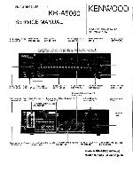 Service manual Kenwood KR-A4060, KR-A5060