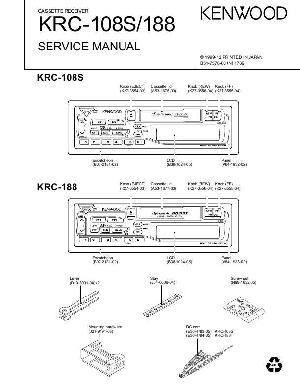 Service manual Kenwood KRC-108S, KRC-188 ― Manual-Shop.ru