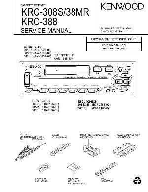 Service manual Kenwood KRC-308S, KRC-38MR, KRC-388 ― Manual-Shop.ru
