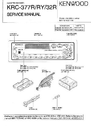 Service manual Kenwood KRC-32R, KRC-377R ― Manual-Shop.ru