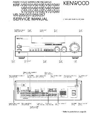 Service manual Kenwood KRF-V5010, KRF-V6010, KRF-V7010 ― Manual-Shop.ru