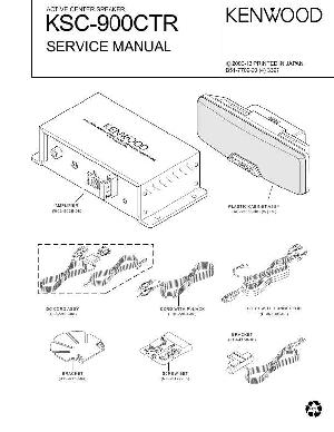 Сервисная инструкция Kenwood KSC-900CTR ― Manual-Shop.ru