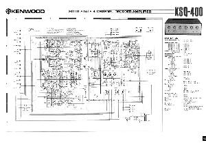 Сервисная инструкция Kenwood KSQ-400 (sch)  ― Manual-Shop.ru