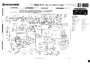 Сервисная инструкция Kenwood KT-1000 (sch)  ― Manual-Shop.ru