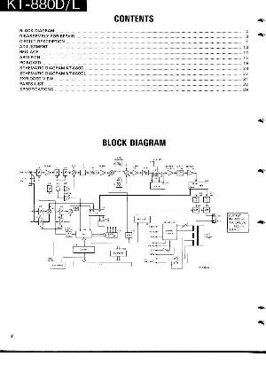 Сервисная инструкция Kenwood KT-880D, L ― Manual-Shop.ru