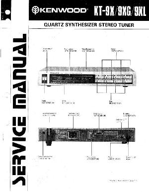 Сервисная инструкция Kenwood KT-9X, KT-9XG, KT-9XL  ― Manual-Shop.ru
