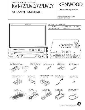 Сервисная инструкция Kenwood KVT-727DVD ― Manual-Shop.ru
