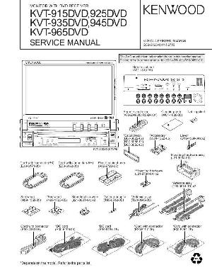 Service manual Kenwood KVT-915DVD, KVT-925DVD, KVT-935DVD, KVT-945DVD, KVT-965DVD ― Manual-Shop.ru