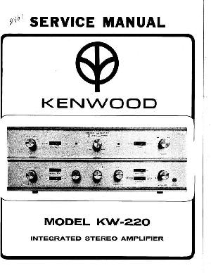Service manual Kenwood KW-220 ― Manual-Shop.ru