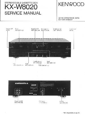 Service manual Kenwood KX-W8020 ― Manual-Shop.ru