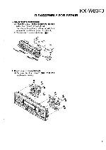 Сервисная инструкция Kenwood KX-W8040