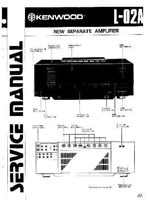 Сервисная инструкция Kenwood L-02A ― Manual-Shop.ru