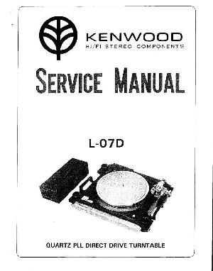 Service manual Kenwood L-07D ― Manual-Shop.ru