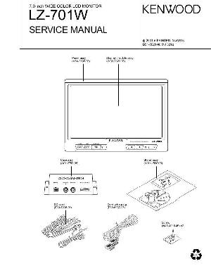 Service manual Kenwood LZ-701W ― Manual-Shop.ru