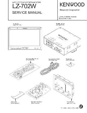 Сервисная инструкция Kenwood LZ-702W ― Manual-Shop.ru