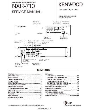 Service manual Kenwood NXR-710 ― Manual-Shop.ru