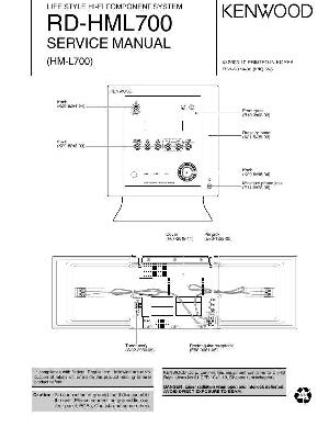 Service manual Kenwood RD-HML700 (HM-L700) ― Manual-Shop.ru