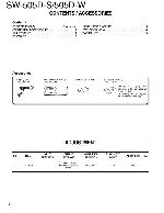 Сервисная инструкция Kenwood SW-505