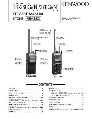 Сервисная инструкция Kenwood TK-260G, TK-270G ― Manual-Shop.ru