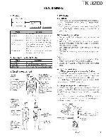 Сервисная инструкция Kenwood TK-3200