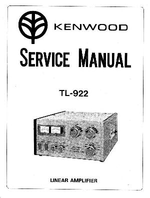 Сервисная инструкция Kenwood TL-922 ― Manual-Shop.ru
