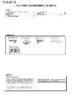 Service manual Kenwood VR-410