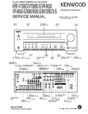 Сервисная инструкция Kenwood KRF-V7090D, VR-9050, VR-9060, VR-9070 ― Manual-Shop.ru
