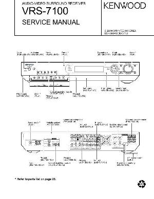 Сервисная инструкция Kenwood VRS-7100 ― Manual-Shop.ru