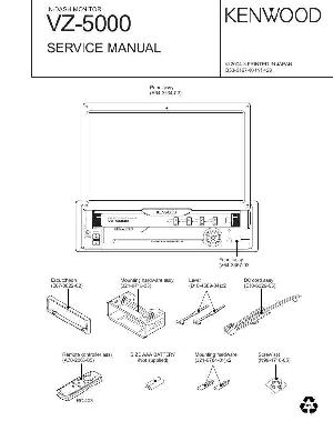 Сервисная инструкция Kenwood VZ-5000 ― Manual-Shop.ru