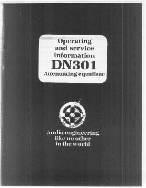 Service manual Klark-Teknik DN-301 ― Manual-Shop.ru