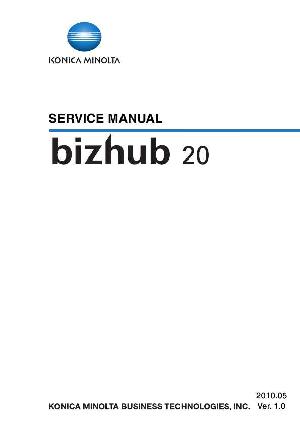Сервисная инструкция Konica-Minolta Bizhub 20 ― Manual-Shop.ru