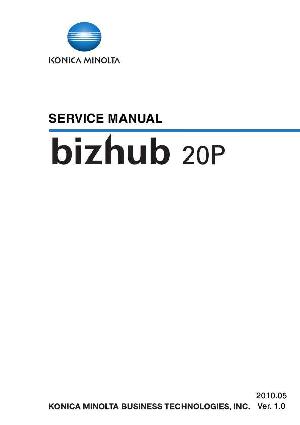 Service manual Konica-Minolta BIZHUB-20P SM ― Manual-Shop.ru