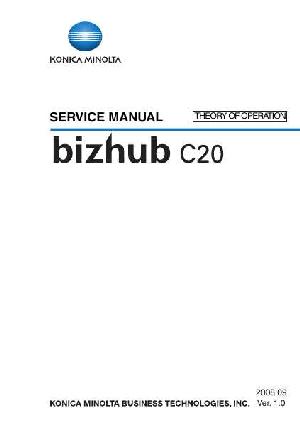 Service manual Konica-Minolta Bizhub C200 THEORY ― Manual-Shop.ru